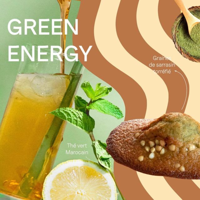Greeeeen !

Notre nouvelle madeleine Green energy créée pour @tekoetea est donc à base de thé à la menthe marocaine, de moringa et de sarrasin torréfié.

Une experience gustative fraiche et délicatement croustillante.

Nb: le moringa est une plante énergisante et anti-oxydante qui vient d’Afrique . Celui que nous avons choisi vient d’une production Fair Trade au Togo qui permet de donner du travail à des femmes et des familles de plusieurs villages. 

La madeleine Green energy est à retrouver dans toutes les boutiques Tekoe de Lausanne Gare et rue centrale, Genève Cornavin et Aéroport, gare de Bern et Fribourg.

Partagez - nous vos expériences de dégustation 🙏🏼

#nouveauté #new #the #tea #teatime #madeleines #signature #creation #collaboration #gourmande